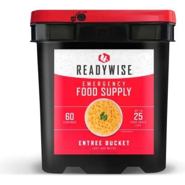 ReadyWise Entree Only Grab and Go Kit, 60 Servings, Wise Co Inc, Mfr#: 01-160